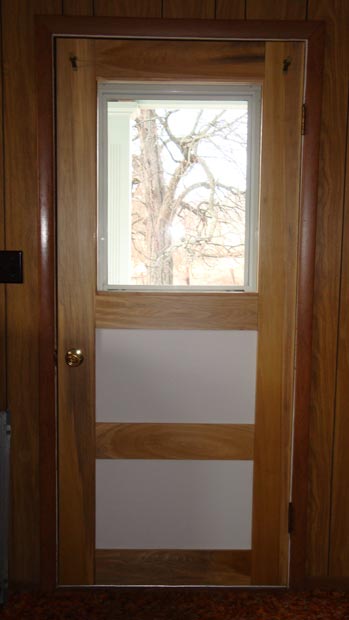Hand Crafted Solid Poplar Exterior Door: Culp
