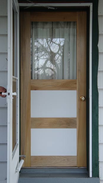 Hand Crafted Solid Poplar Exterior Door: Culp