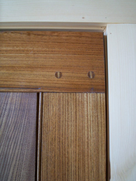 Hand Crafted Solid Oak Exterior Door: Grove